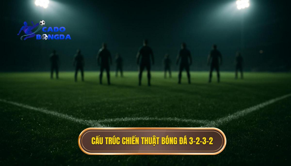 Nền Tảng Cấu Trúc Chiến thuật bóng đá 3-2-3-2