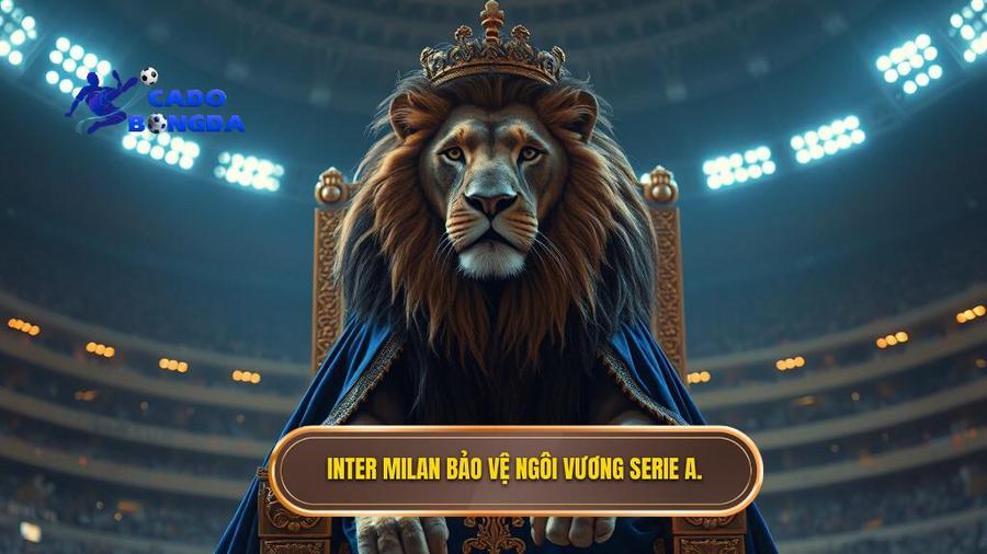 Inter Milan bảo vệ ngôi vương Serie A.