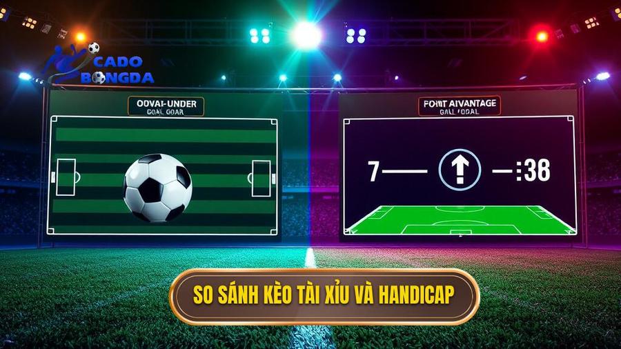 So sánh ưu và nhược điểm: Nên chơi kèo bóng đá Tài Xỉu hay Handicap?
