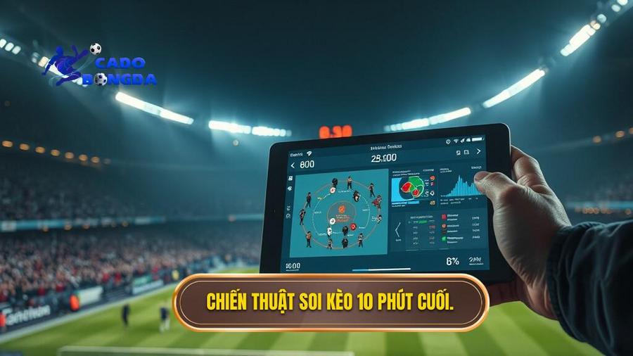 Chiến thuật soi kèo 10 phút cuối.