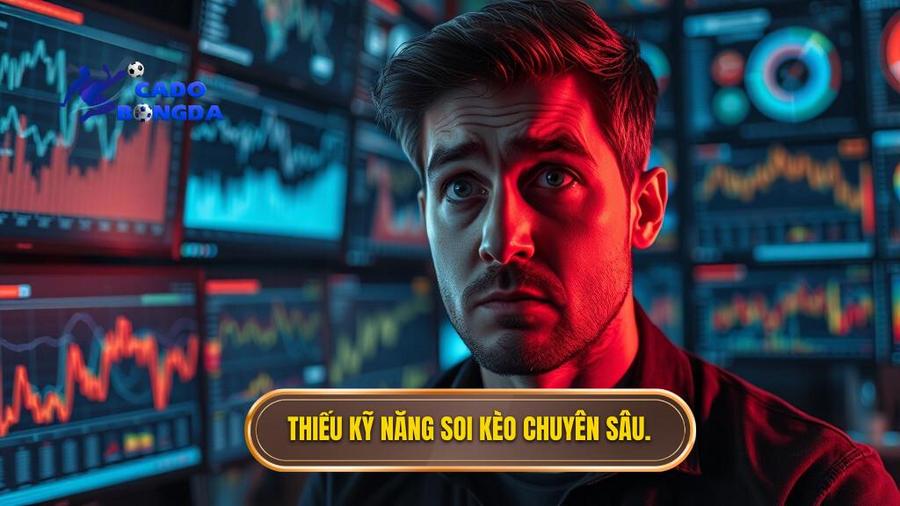 Thiếu kỹ năng phân tích và soi kèo chuyên sâu