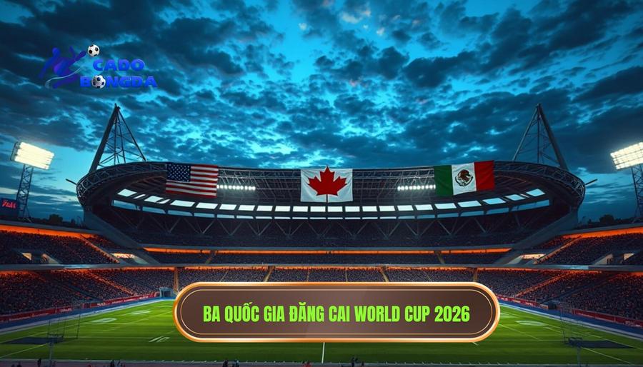 World Cup 2026 tổ chức ở đâu? Sự giao thoa của ba quốc gia